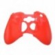 20x (Szilikon bőr tok az XBOX 360 vezérlőhöz. Új védőtok, piros K7O8
