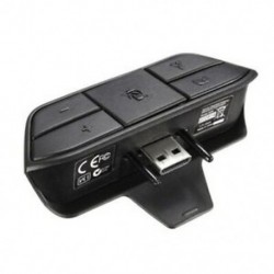 1X (Fekete sztereó fülhallgató adapter fülhallgató audio adapter fejhallgató konverter F O9M5