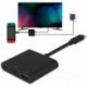 5X (HDMI USB C Hub adapter Nintendo kapcsolóhoz, 1080P C típusú HDMI-be konvertálás P2X7-re