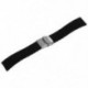 Sávos / karkötő / láncóra, vízálló szilikon gumi csattal ellátott csat, 24mm C6G4