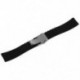 Sávos / karkötő / láncóra, vízálló szilikon gumi csattal ellátott csat, 24mm C6G4