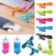 Divatos 2 az 1-ben Mini hordozható USB ventilátor Elektromos léghűtő ventilátor iPhone Samsung