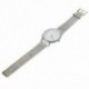CCQ Brand Mesh Watch egyedi arab számok, órák, hétköznapi nők, férfiak, Quartz V3Y4