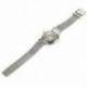 CCQ Brand Mesh Watch egyedi arab számok, órák, hétköznapi nők, férfiak, Quartz V3Y4