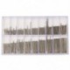 2X (360PCS 6-23 mm-es rozsdamentes acél óraszíj-sáv-összekötő horonycsapok, rugó B Z7L9