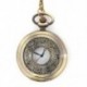 10x (zseb bronz Vintage Design Quartz óra láncos Unisex karórával J1R5