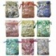 25x Organza ékszer esküvői ajándék táska 7x9cm / 3x4 hüvelykes színű Y9Z8