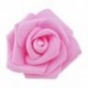 Dögös rózsaszín - 100db / táska 6cm hab Rose Rose fejek Művirág fejek Wedding Decoration BV