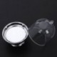 12x Mini Cake Stand Cupcake doboz Esküvői party műanyag cukorka doboz átlátszó V5I3