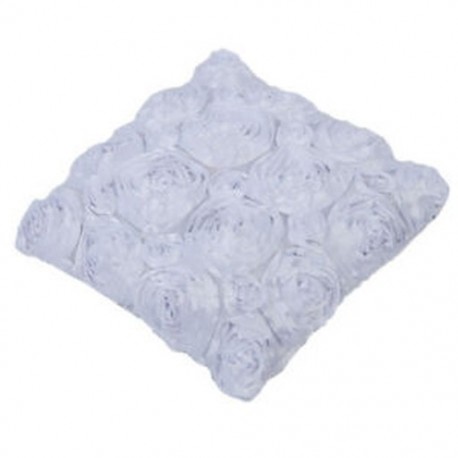 3X (Párna PILLOW PILLOW BÚTOR FEHÉR SZATIN 42x42cm C9H6)