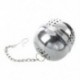 TEA BALL STRAINER INFUSÍTOR INFÚZIÁS FÉM SZERETÉSI ACÉL P7U5