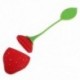 Eper Szilikon Tea Infuser Szűrő Használható Teáskanna, Teáscsésze W7T3