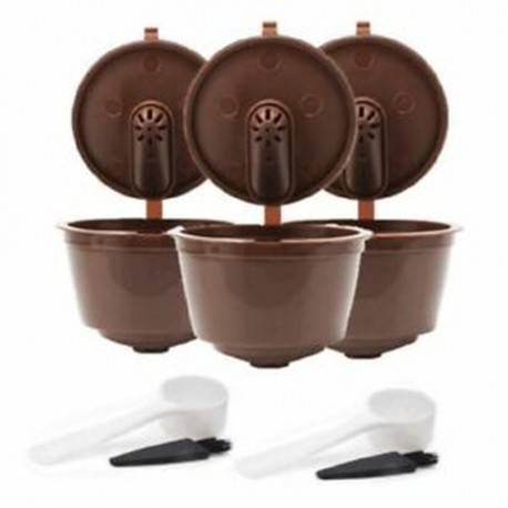 Dolce Gusto kávékapszulákhoz Csésze Tea Dripper Újrafelhasználható szűrőkosarak, Cof B2X9