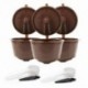 2X (Dolce Gusto kávékapszula csésze tea csepegtető újrafelhasználható L1L1 szűrőkosarakhoz