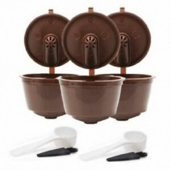 2X (Dolce Gusto kávékapszula csésze tea csepegtető újrafelhasználható L1L1 szűrőkosarakhoz