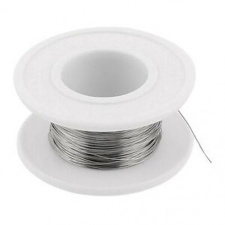 Nichrome 80 0,2 mm 32-es méretű AWG 40M tekercs 29,72 Ohm / m fűtővezeték Z3A9