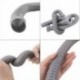 1X (3,3Ft mosógép, PVC, Y alakú leeresztő tömlő mosócső Conn M3S4