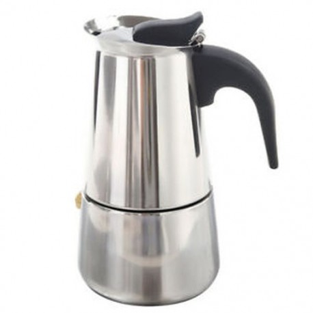 100ML rozsdamentes acél kávéfőző perkolátor tűzhely főzőedény J7G2