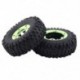 2X (Wltoys számára: 12428/12423 1/12 RC autó pótalkatrészek, 2PCS bal oldali kerekek 0070 M2U1)