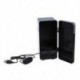 PC USB Mini hűtőszekrény hűtőszekrény ital Dr Can Cooler Melegebb F7P4