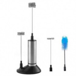 3X (kézi tejhabosító, akkumulátorral működtetett habverő, elektromos habkészítő S Y6W2-vel)