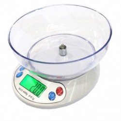 2X (MH-680 6000 g x 0,1 g 2,2 hüvelykes LCD digitális elektronikus konyhai mérleg Y5T2)