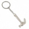 Mini ötvözetű kalapács alakú medál kulcstartó kulcstartó kulcstartó O2G9