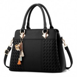 Női kézitáskák Női pénztárcák, táskák, válltáskák, táska (fekete) O6M8
