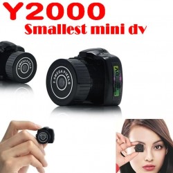 Mini HD digitális DV kamera Videó felvevő videokamera * Y2000