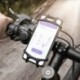 1x Kerékpár telefon-tartó univerzális mobiltelefon-tartó Bike kormánykerekes klip állvány GPS tartókeret