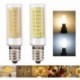 1x LED izzó G9 E11 E12 E14 BA15D E17 10W DC 110V 2835 Kiváló minőségű amerikai szabványos izzó, halogéncserélő