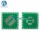 2db QFP / TQFP / LQFP / FQFP / SOP / SSOP32 és DIP adapter PCB kártya átalakítója