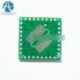 2db QFP / TQFP / LQFP / FQFP / SOP / SSOP32 és DIP adapter PCB kártya átalakítója