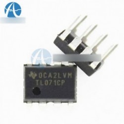 10db TL071 TL071CP DIP-8 alacsony zaj JFET bemenet operációs erősítők TI IC ÚJ