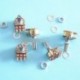 3db B10K Dual Stereo Potentiometer Pots Shaft S 15mm 6Pin