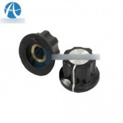 16mm Top Rotary Control Turning Knob for Hole 6mm Dia. Shaft Potentiometer