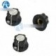 16mm Top Rotary Control Turning Knob for Hole 6mm Dia. Shaft Potentiometer