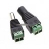 1Pair Male női 2.1x5.5mm DC tápcsatlakozó Jack adapter csatlakozó CCTV-hez