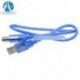 30CM USB A férfi B típusú csatlakozó kábelhez számítógéphez / nyomtatóhoz / faxvezérléshez 2.0 Kék