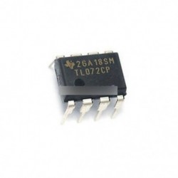 10db TL072 TL072CP DIP-8 LOW NOISE J-FET DUAL OP-AMP IC ÚJ