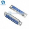 25 pin D-SUB női DB25F forrasztható csatlakozó adapter DB25