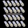 5db T10 5050 W5W 5 SMD 194 168 LED fehér autó oldalsó nyél hátsó lámpa 12X30m