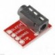 ÚJ TRRS 3.5mm Jack Breakout fejhallgató Video Audio MP3 Jack Professional AL
