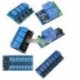 8 CH optocsatoló (kék) - 12V 1/2/4/8/16 Csatorna relé modul optocsatolóval PIC AVR DSP ARM Arduino-hoz