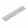 WS2812 WS 2811 5050 RGB LED lámpa panel modul 5V 8 bites szivárvány LED precíz