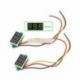 0,28 "3-vezetékes zöld LED DC 0-100V feszültségmérő digitális kijelző feszültség panel mérő