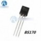 10db ÚJ MOSFET Tranzisztor BE (ONSEMI) / MOTOROLA / FAIRCHILD TO-92 BS170 BS170G