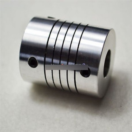 D19L25 CNC motor 3D nyomtatóJaw tengelycsatlakozó 5mm-10mm Rugalmas csatlakozó 5x10mm