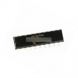 Új PIC16F690 PIC16F690-I / PMCU DIP-20 IC MICROCHIP