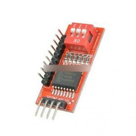 PCF8574T I / O I2C port interfész támogatás Arduino Cascading Extended Module
